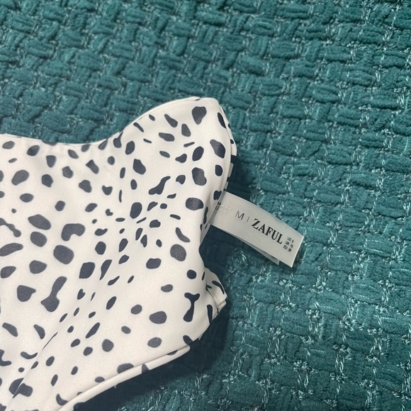 Zaful Womens Dalmatian High Waisted Bikini Bottom - Picture 8 of 8
